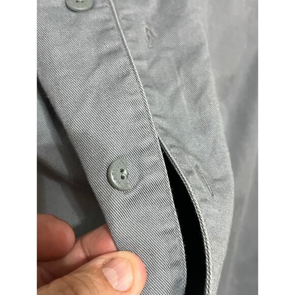 HARLEY DAVIDSON Men’s Garage Shirt Patches Black Gray Button Front Size XL - Picture 5 of 6